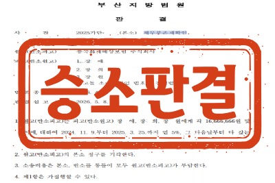 [승소판결] 채무부존재확인 소송 _ 피고들의 소송대리